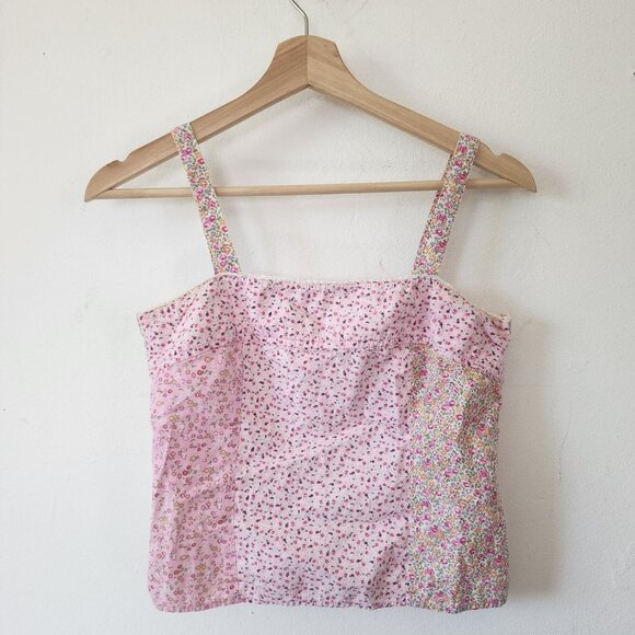 Limited Too Other - Y2K Girls Limited Too Tank Top 14/16 Floral Pink